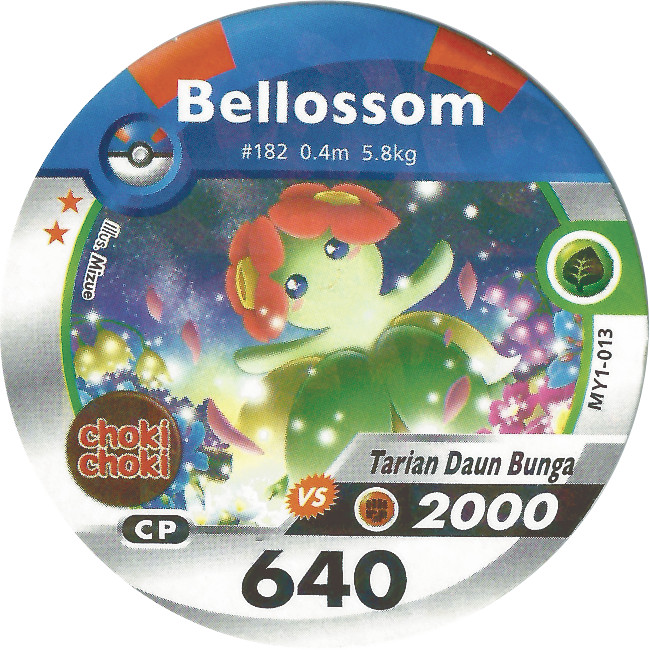 Kartu Pokemon Medalion Choki Choki Blossom