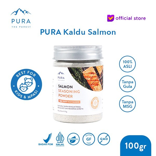 

Pura Kaldu Salmon 100gr - Kaldu MPASI