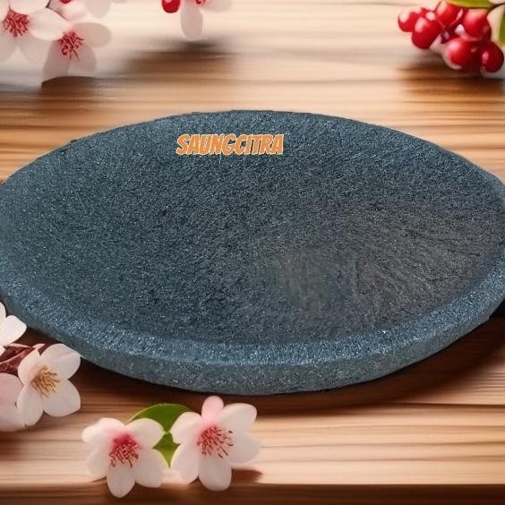 Cobek Batu Ukuran Jumbo 40.Cm