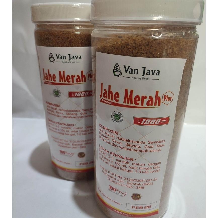 

Jahe Merah Bubuk Murni Jahe Merah Instan Bubuk Van Java 1 Kg