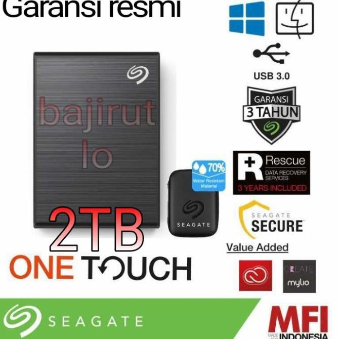 Hardisk Eksternal Seagate Backup Plus Slim 2Tb Hardisk External