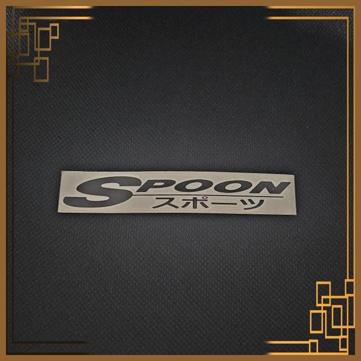 

[ZGA] STIKER STICKER SPOON HITAM