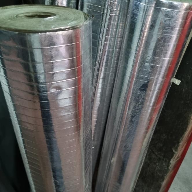 Alumunium Foil Tape Lebar 100Cm X Panjang 30Mtr Ada Lem