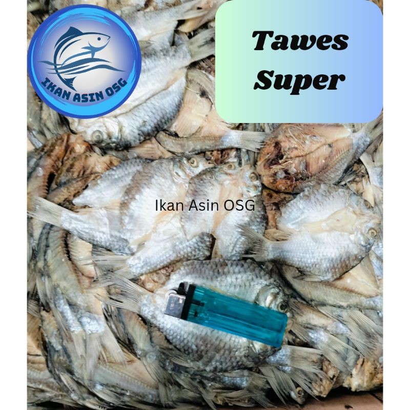 

ikan asin tawes super 1000 gram