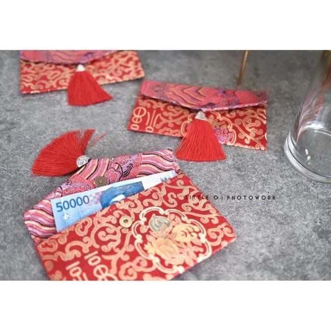 

Premium hongbao / fabric hongbao / angpao kain
