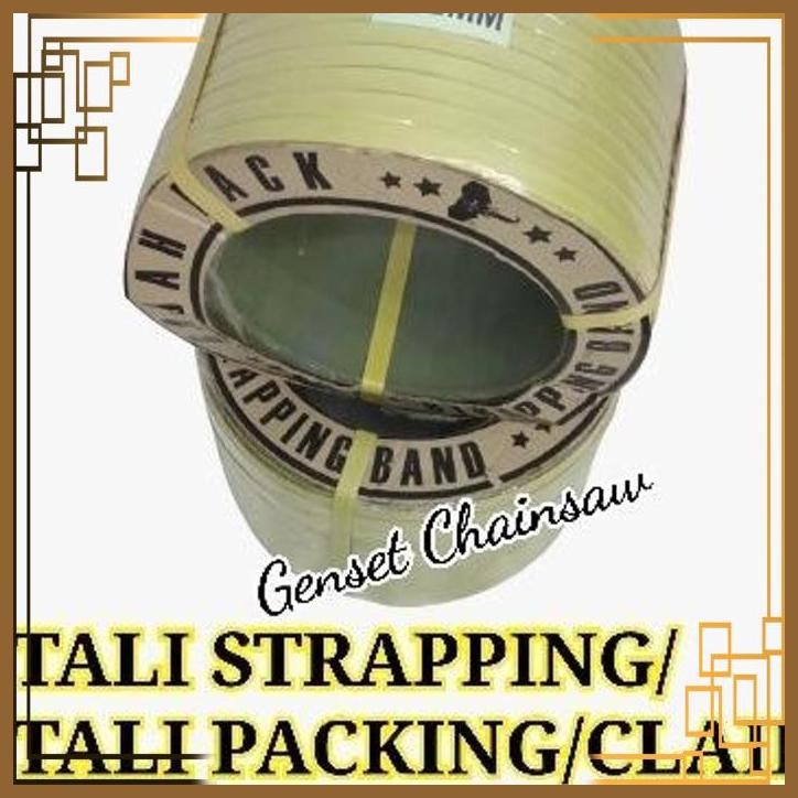 

[GTC] TALI STRAPPING STREPPING BAND / TALI PAKING 12 MM / IKAT SEGEL 12MM