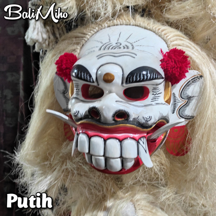 Topeng Ceuluk/Celuluk/Topeng Leak Bali/Topeng Monster/Topeng Kayu