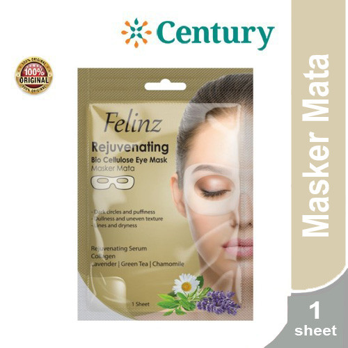 FELINZ BIO CELLULOSE EYE MASK REJUVENATING 1 SHEET / MASKER MATA