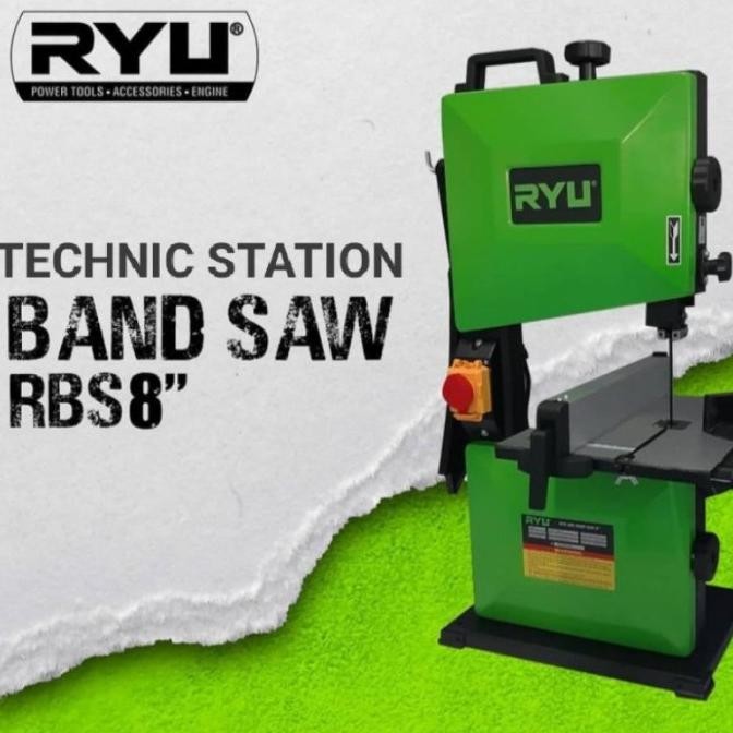 Ryu Bandsaw 8 Inch - Mesin Gergaji Duduk Multifungsi Terlaris