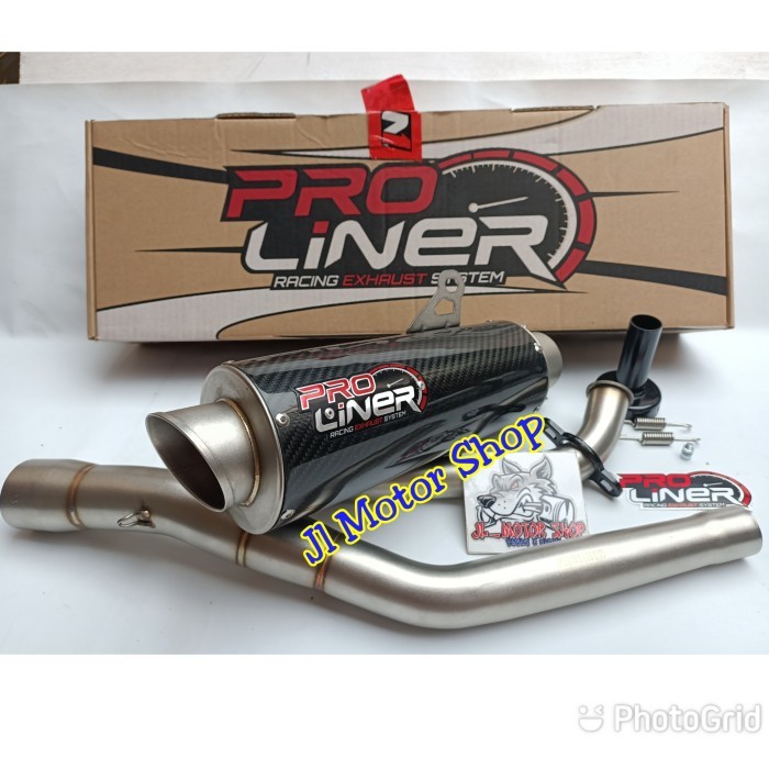 Big Promo Knalpot Proliner Pro Liner Tr1 R Carbon Short Long All New R15 V3 Vva