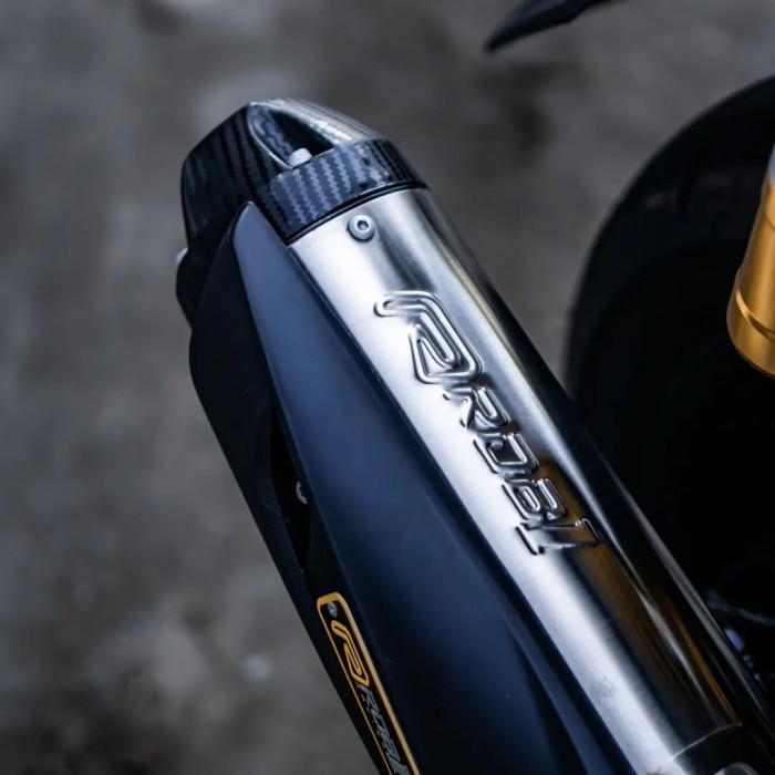 Knalpot Rob1 New Nmax 2020 - Full System Stainless 304 Promo