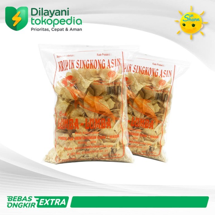 

DISKON Bundling 2 keripik kripik singkong Cap Lumba Malang 500 gr 500gr 2pcs