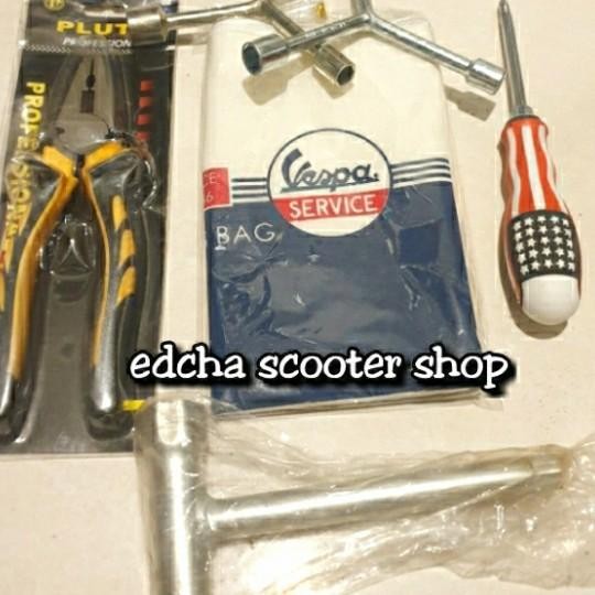 Tool Kit + Tool Bag Vespa Untuk Vespa Px/Excel/Npx/Sprint//Sparta