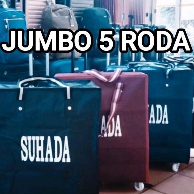 Tas Troly Lipat Mudik Travel Bags Tas Troly Tas Perjalanan Tas Wanita Tas Belanja Tas Lipat 5 Roda D