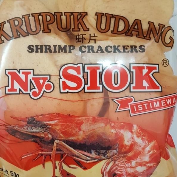 

Kerupuk Udang Oval Ny. Siok Istimewa 500Gr