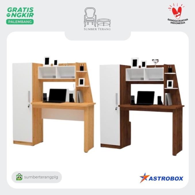 Meja Belajar Anak Minimalis Astrobox /Study Desk /Lemari Buku Anak