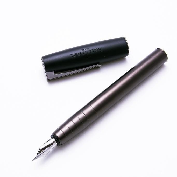 

PRODUK TERLARIS! loom gun metal faber castell Fountain pen || ballpoint [SALE TERBATAS!!!] Original
