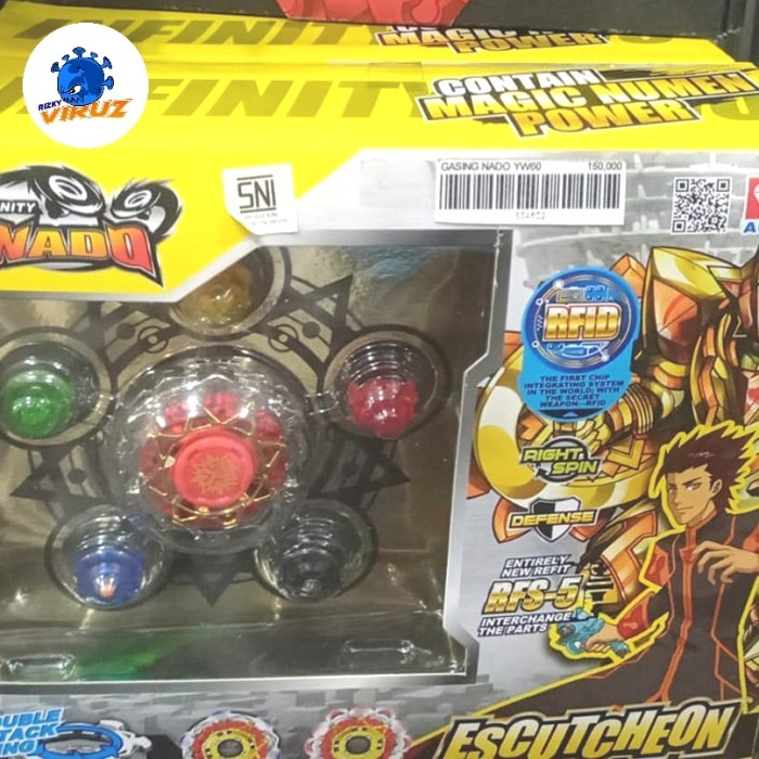 Jun - Gasing/Beyblade/Infinity Nado Ultra Series Original Auldey Random