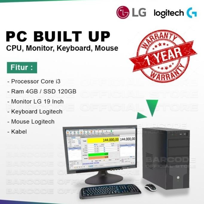 Promo Terbatas Paket Kasir | Komputer Kasir | Mesin Kasir | Pc Kasir | Retail