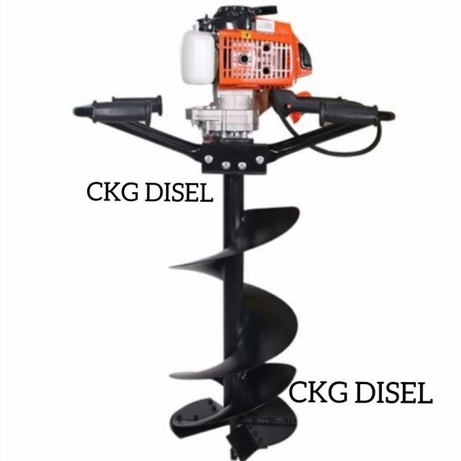 Mesin Bor Tanah Earth Auger Firman Fpd 62 Fpd62 Drill 4"Inch 100Mm