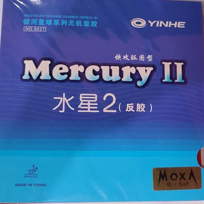 Yinhe Mercury Ii Soft 2.2Mm - Karet Bet Tenis Meja Yinhe Mercury 2