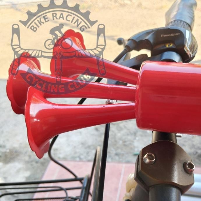 Klakson Telolet Basuri 3 Corong Sepeda Anak 100% Original Charging HF56