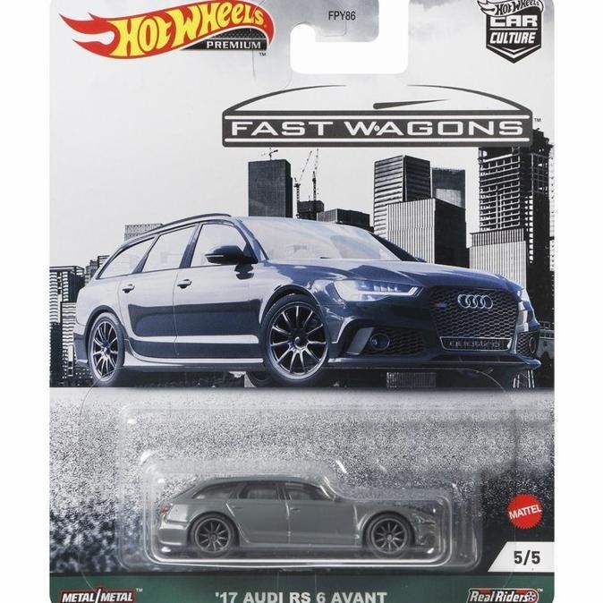 Hotwheels 17 Audi Rs 6 Avant Fast Wagon Free Ongkir
