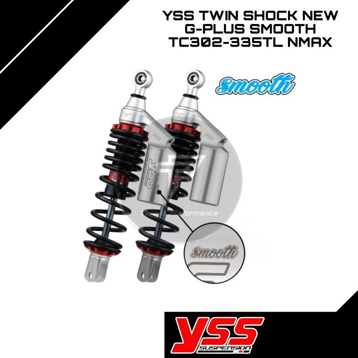 YSS Twin Shock New G-Plus Smooth TC302-335TL Nmax