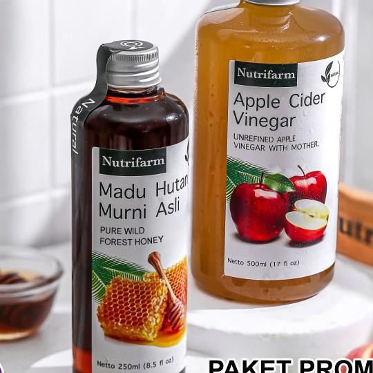 

Nutrifarm Paket Cuka Apel 500 Ml Dan Madu Hutan 250 Ml