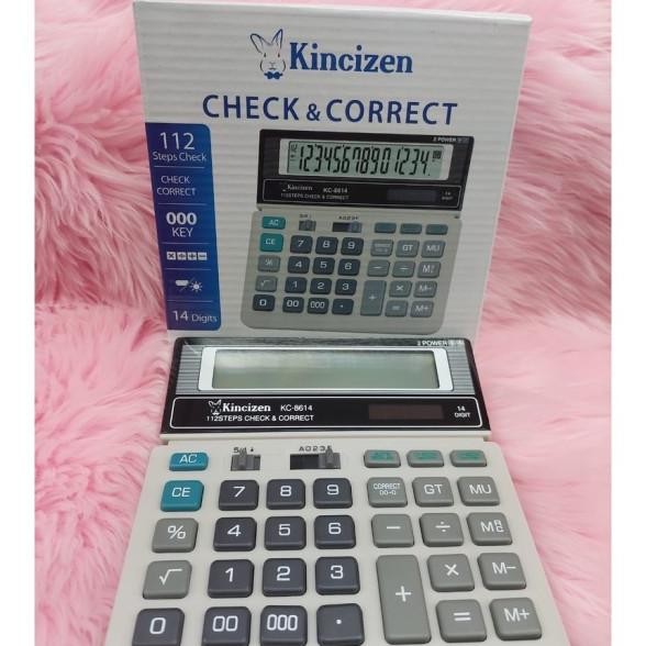 

Kalkulator Dagang 14 Digit Citizen Ct-8614