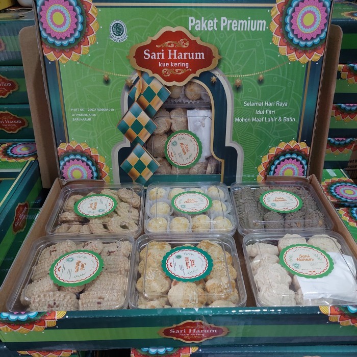 

Paket Kue Kering 6 Toples Bella Rosa Bellarosa Idul Fitri Kue Lebaran