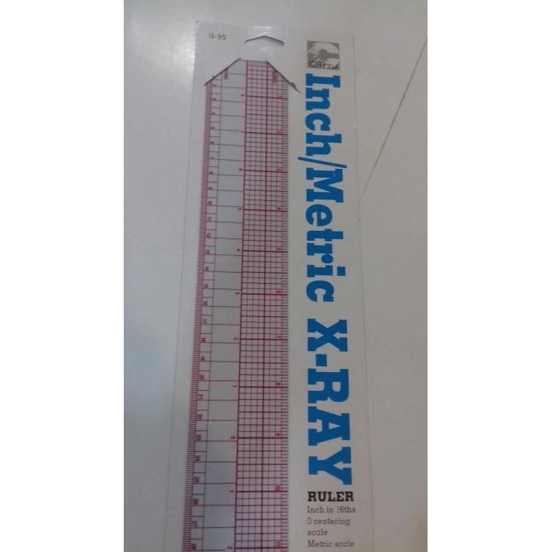 

NEW Penggaris Metric X-Ray