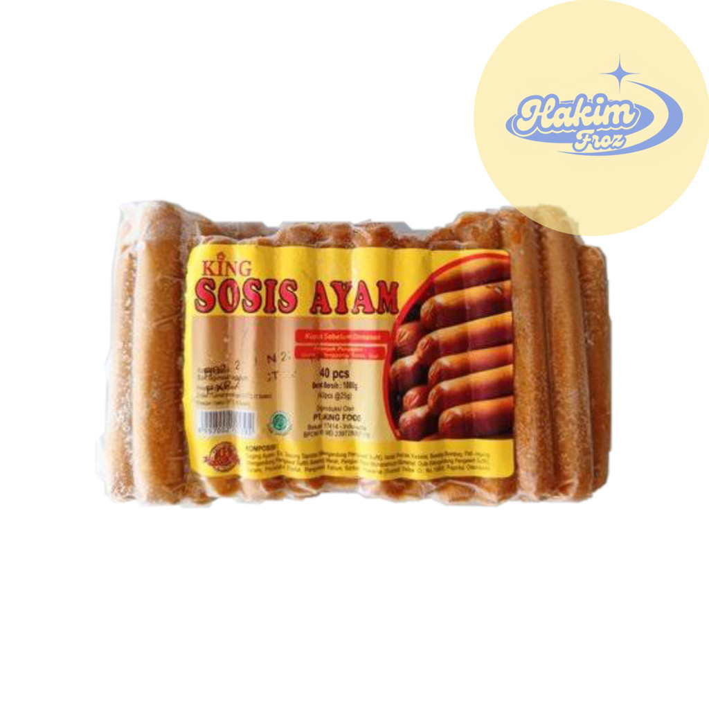 

KING SOSIS AYAM 1 KG ISI 40
