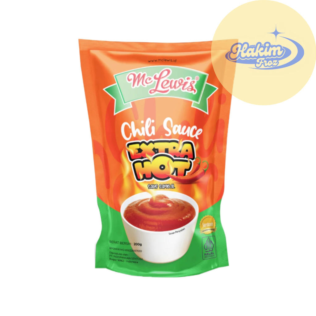 

MC LEWIS SAUS SAMBAL EXTRA HOT 200 GR