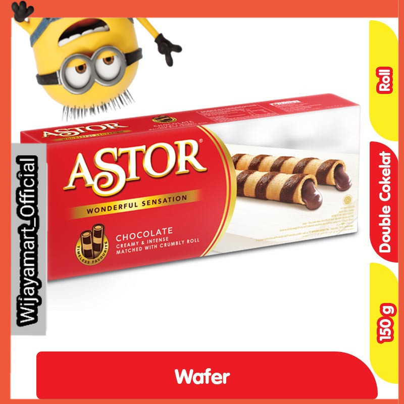 

Astor Wafer Stick Cokelat Double 150 g