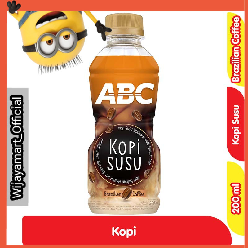 

ABC Minuman Kopi Susu 200 ml