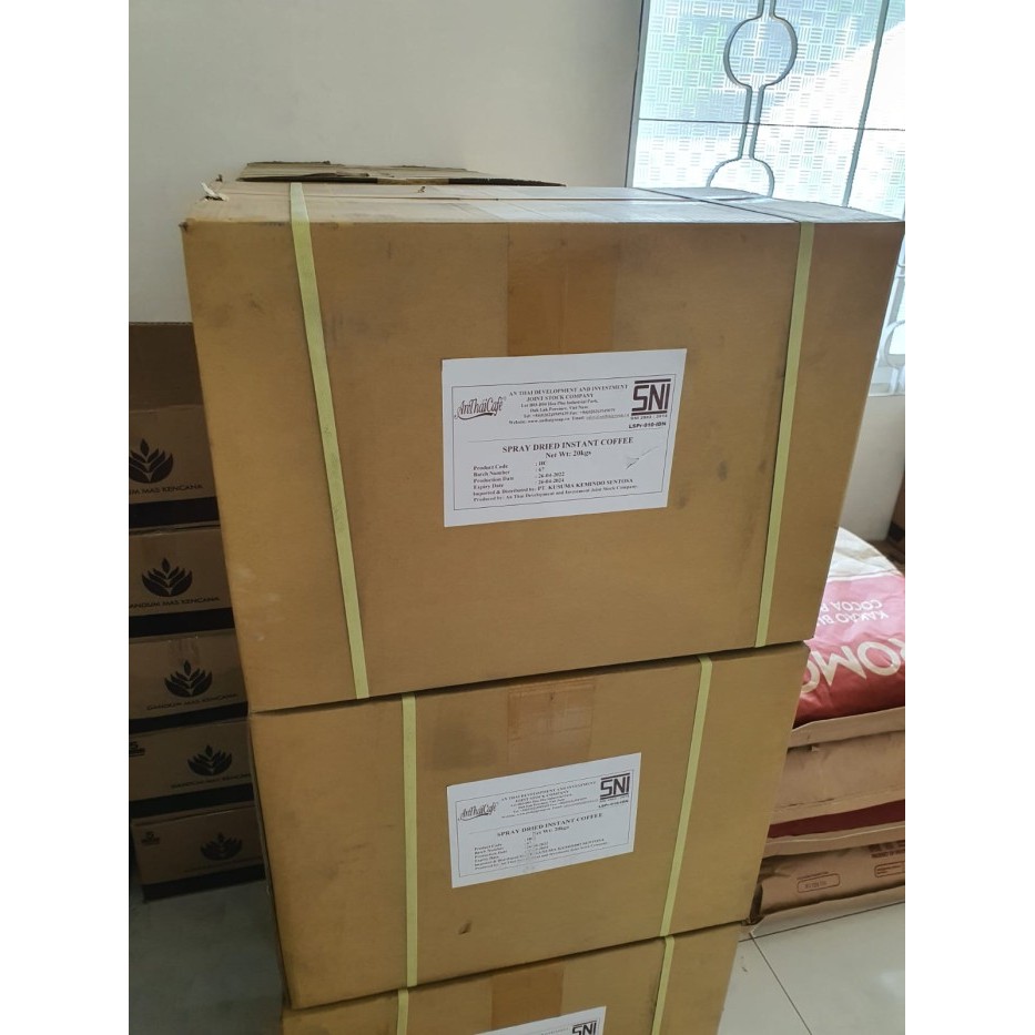 

Kopi Instant Sray Dried Kopi Instant Vietnam Sr01 20 Kg