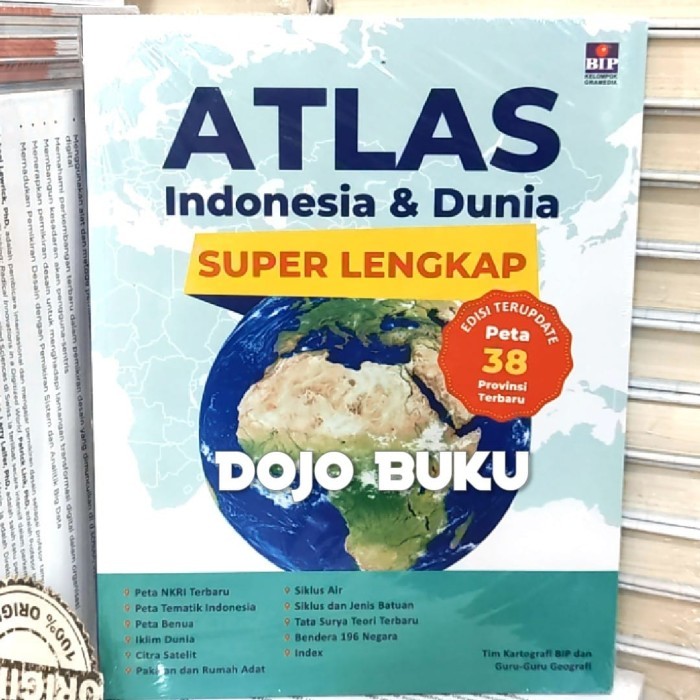 

Terlaris Buku Atlas Indonesia & Dunia Super Lengkap by Tim BIP SALE