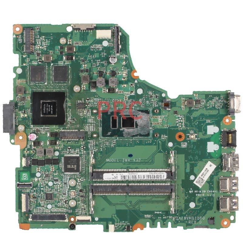Untuk ACER Aspire E5-475 E5-475G E5-476 E5-476G TMP249 P249 N16Q1 Motherboard Laptop I3 I5 CPU DA0Z8