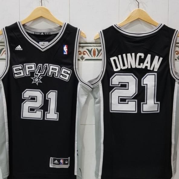 Baju Jersey Basket Swingman Nba Tim Duncan San Antonio Spurs