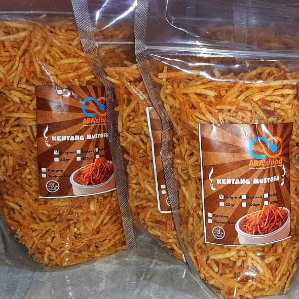 

Terlaris Kentang Mustofa / Kering Kentang 500gr SALE
