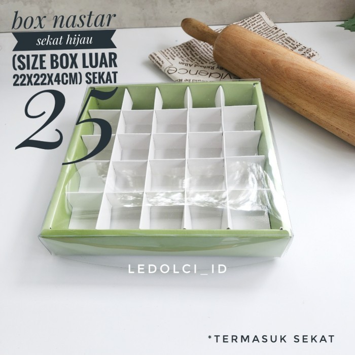 

*#*#*#*#] (10 PCS) CB212135 - BOX SEKAT NASTAR MIKA 25 SEKAT