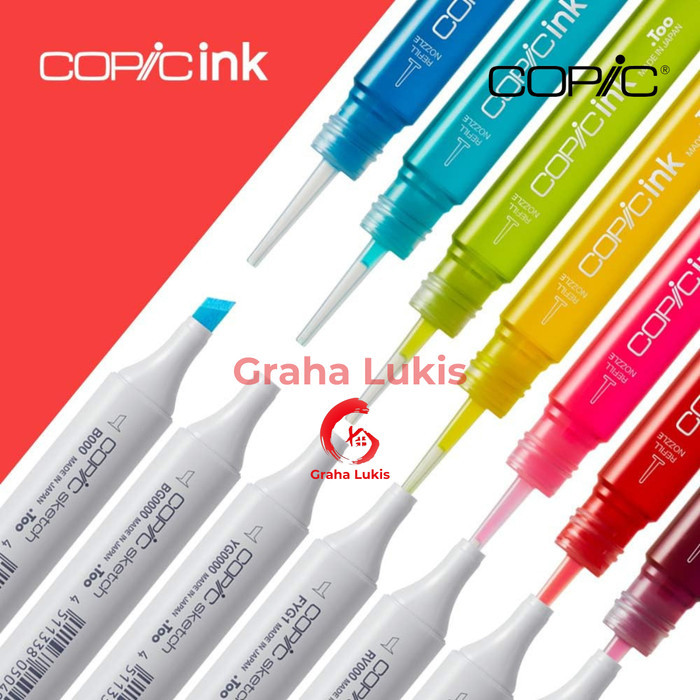 

Terlaris Copic Refill Ink 12ml SALE