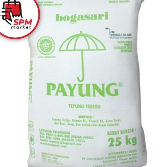 

Tepung Terigu Cap Payung Bogasari Karung 25 Kg Grosir