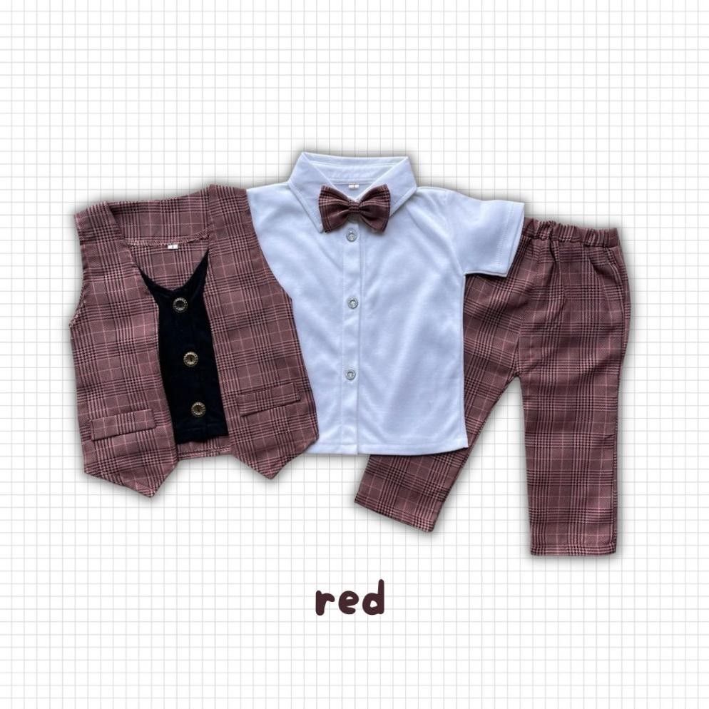 SPECIAL setelan tuxedo jas anak fashion bayi laki2 1-2 TAHUN fashion MIchael Tuxedo set celana panja