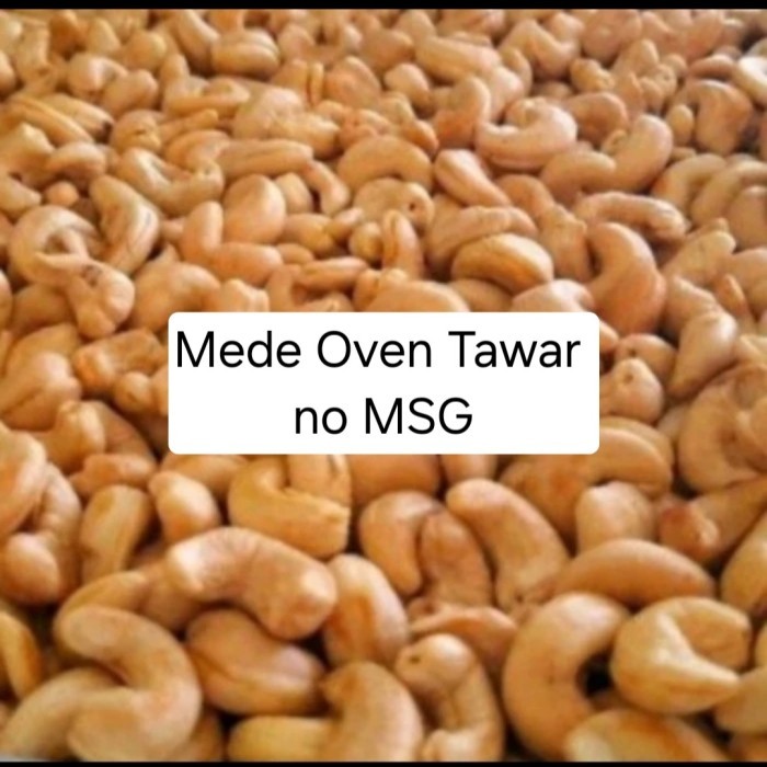 

KOMPLIT 1kg Kacang Mede Tawar Panggaang Roasted Oven Mete Original Plan