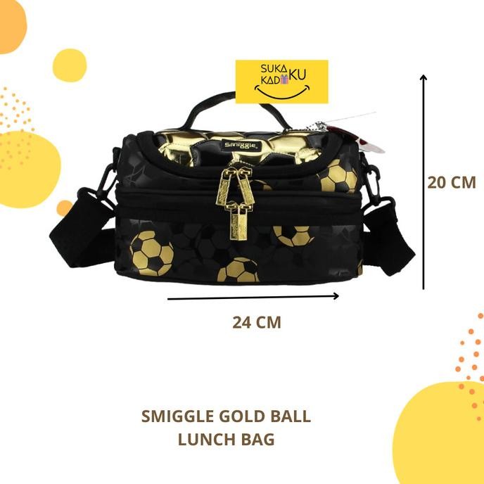 SMIGGLE LUNCHBAG SLING TAS BEKAL KOTAK MAKAN ANAK PEREMPUAN LAKI LAKI TK SD SMP TAS KOTAK MAKAN TEMP