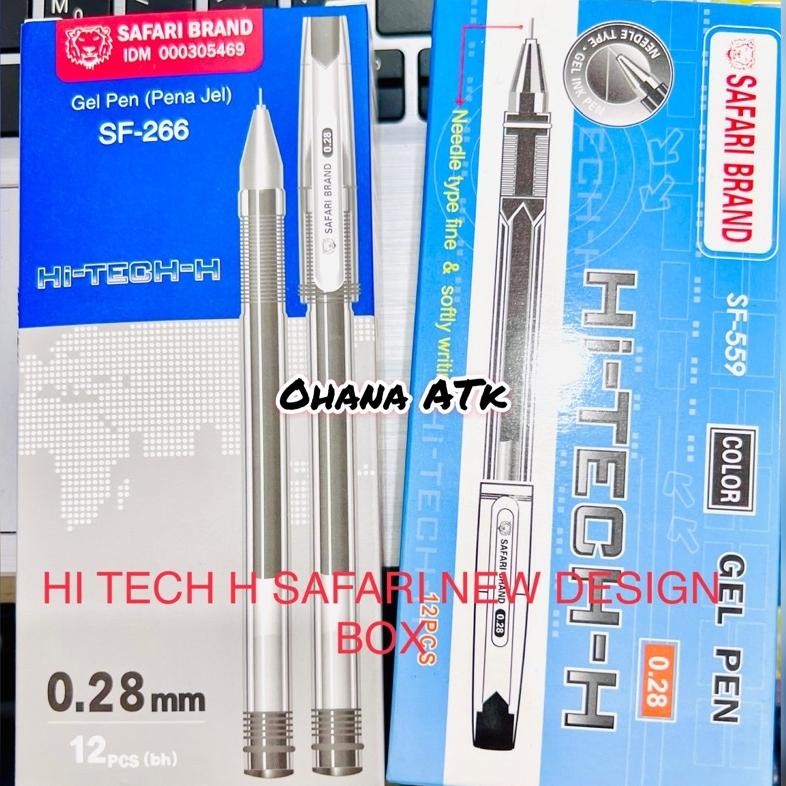 

uk-75 (1pack) Pulpen/Gel Pen Hi-Tech-H Hi-Tech Hitech Hi-Tec Hitec Murah Safari eds-on 0.28 mm Hemat