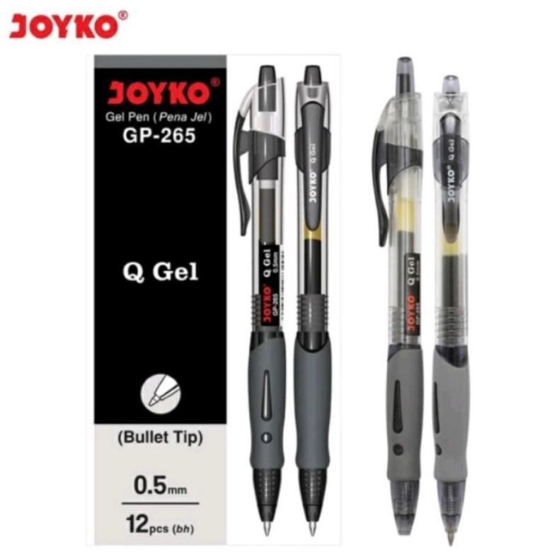 

ii-99 Ballpoint Joyko Q Gel 265 Isi 12 Pcs (1 Lusin) Terlaris