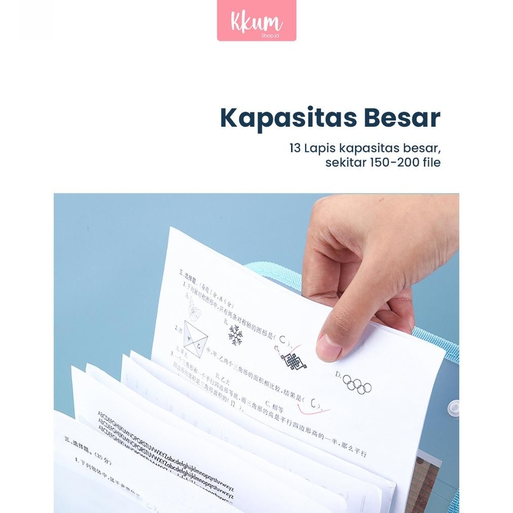 

TERMURAH FREE STIKER Tas file handle/ Organizer file bag/ Map tas dokumen Ur37